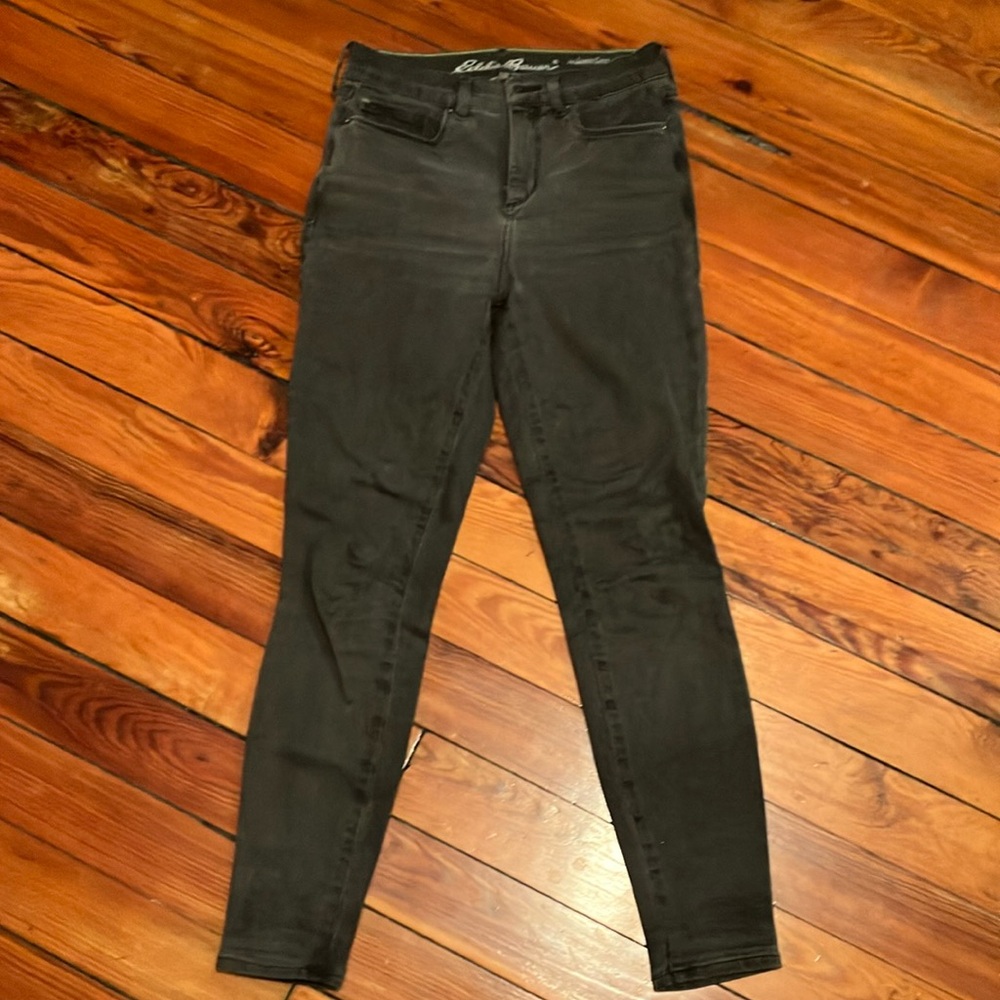 Eddie Bauer slightly curvy skinny jeans in grey size 2